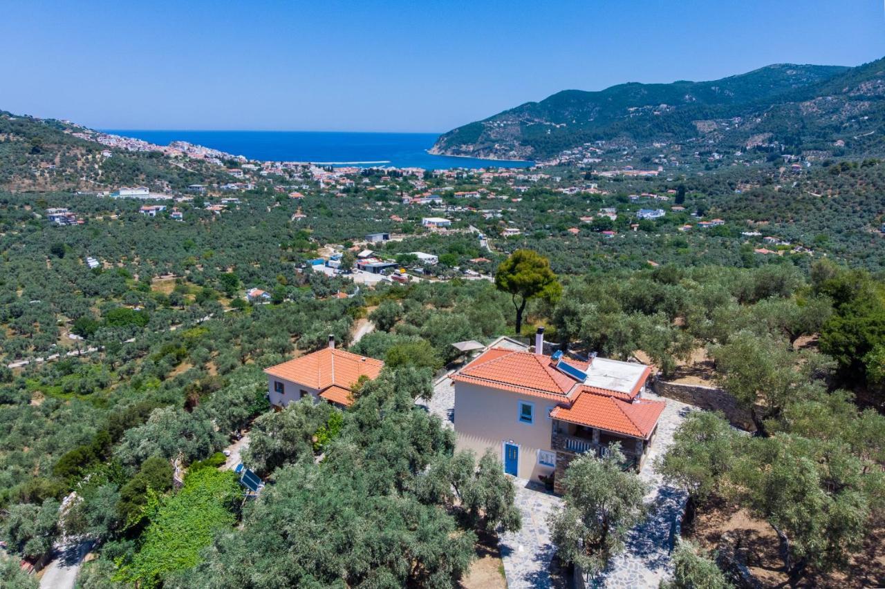 Ifigeneia με πισίνα και υπέροχη θέα Skopelos Town