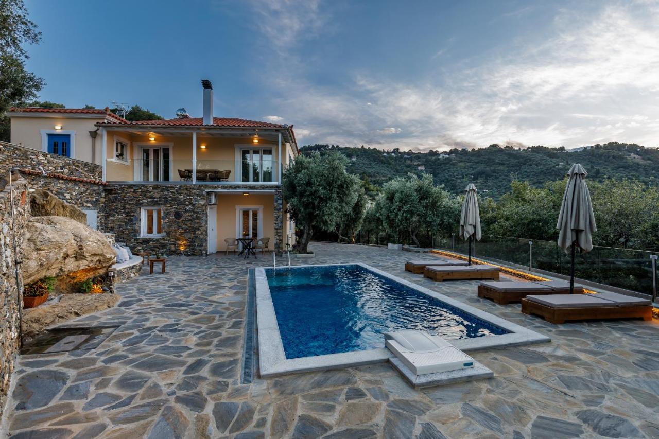 Ifigeneia με πισίνα και υπέροχη θέα Villa Skopelos Town